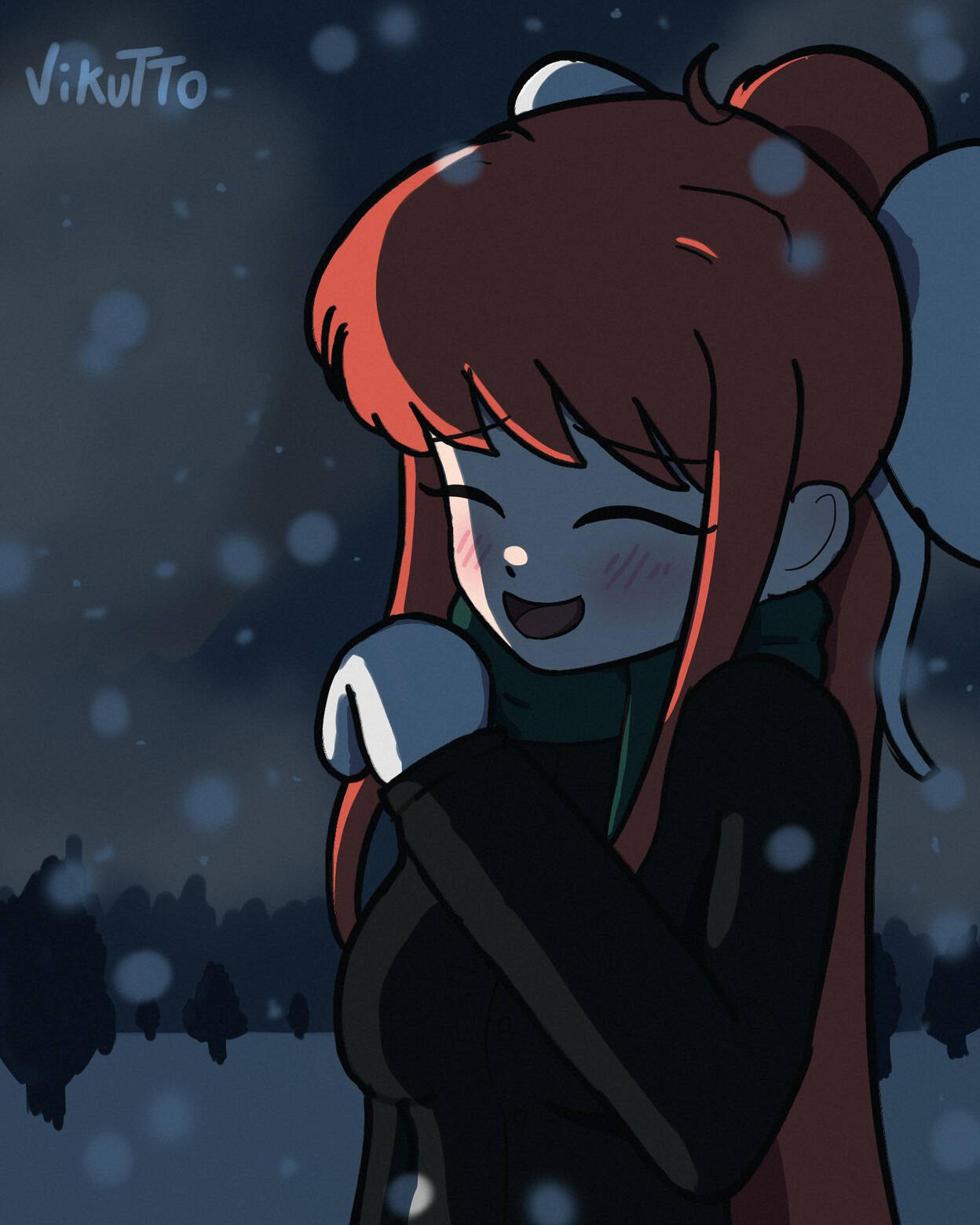 Happy with Monika
